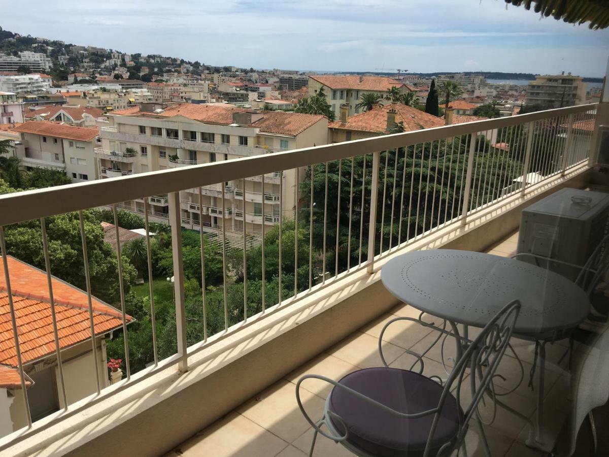 Cannes: Agréable 2 pièces vue mer panoramique Exterior foto